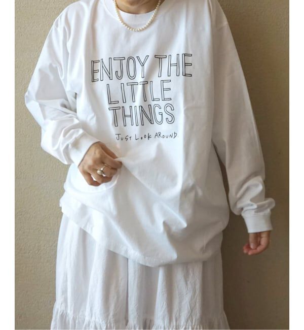 journal standard luxe「プリントロンT(ENJOY THE)」|Tシャツ・カットソー|