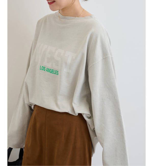 JOURNAL STANDARD relume「《追加》【HOLIDAYS COMFORT】USAコットンインレイウラケプルオーバー」|Tシャツ・カットソー|