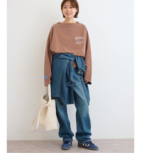 JOURNAL STANDARD relume「《追加》【HOLIDAYS COMFORT】USAコットンインレイウラケプルオーバー」|Tシャツ・カットソー|