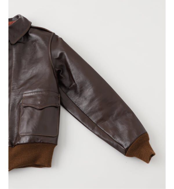 JOURNAL STANDARD「BUZZ RICKSONS / バズリクソンズ A-2 ROUGHWEAR CLOTHING CO」|ライダースジャケット|