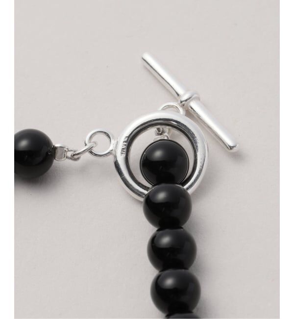 JOURNAL STANDARD relume「《WEB・一部店舗限定》【relume&times;Fujiwara】オニキスネックレス」|ネックレス|