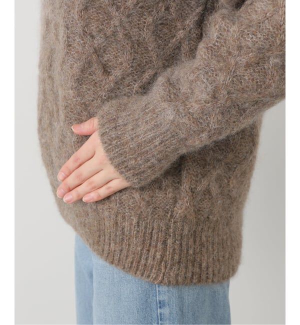 journal standard L'essage「【ROTATE ローテート】Fluffy Knit Jumper:ニット」|ニット・セーター|