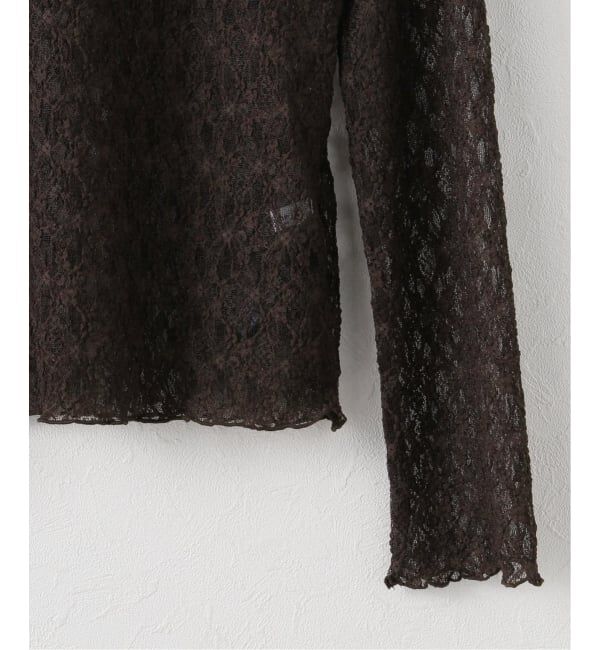 JOURNAL STANDARD relume「《追加予約》フラワーシアーレースロングスリーブ」|Tシャツ・カットソー|