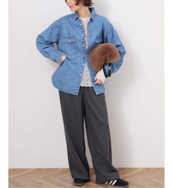 JOURNAL STANDARD relume「《追加予約》フラワーシアーレースロングスリーブ」|Tシャツ・カットソー|