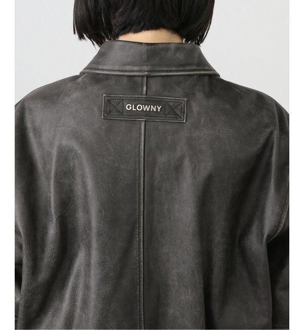 U by SPICK&SPAN「GLOWNY/グロウニー AIR FORCE LEATHER JACKET 2」|ライダースジャケット|