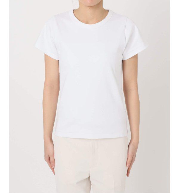 NOBLE「《追加》スビンコットンスムースコンパクトTシャツ 2」|Tシャツ・カットソー|