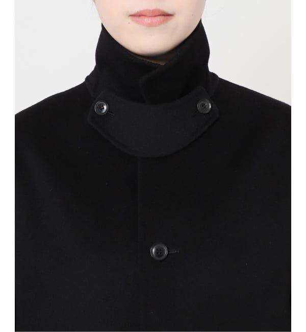 FRAMeWORK「ハミルトンバルカラーミドルコート」|ステンカラーコート|