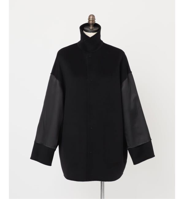 FRAMeWORK「ハミルトンバルカラーミドルコート」|ステンカラーコート|