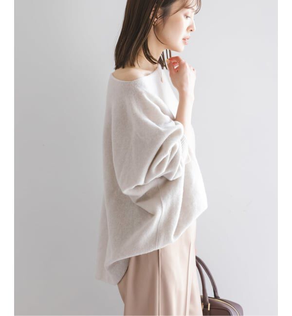 NOBLE「《WEB・一部店舗限定追加2》ファインウールドルマンプルオーバー」|ニット・セーター|