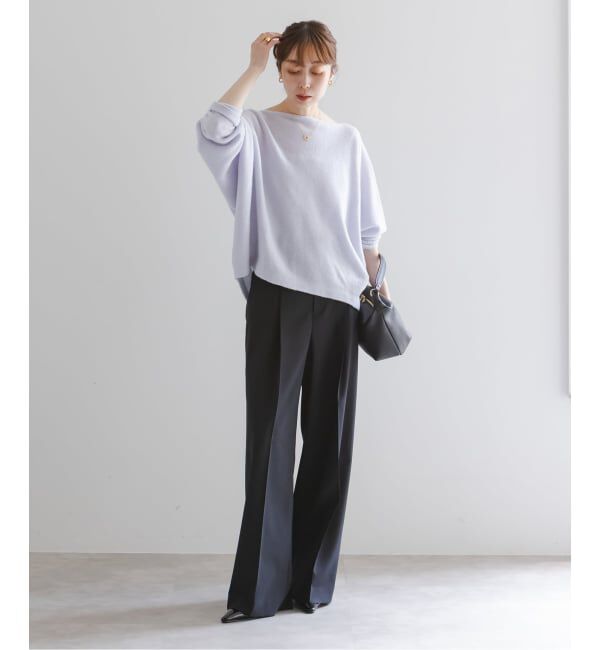 NOBLE「《WEB・一部店舗限定追加2》ファインウールドルマンプルオーバー」|ニット・セーター|