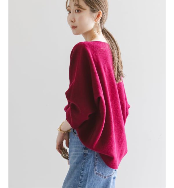 NOBLE「《WEB・一部店舗限定追加2》ファインウールドルマンプルオーバー」|ニット・セーター|