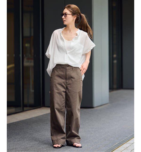 FRAMeWORK「エアリードルマンシャツ」|シャツ・ブラウス|