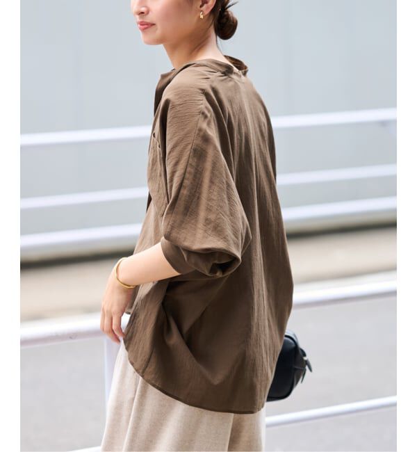 FRAMeWORK「エアリードルマンシャツ」|シャツ・ブラウス|