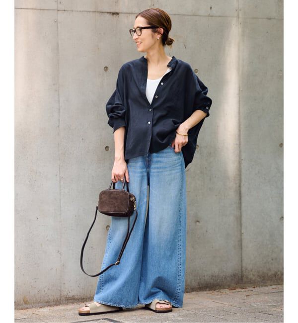 FRAMeWORK「エアリードルマンシャツ」|シャツ・ブラウス|