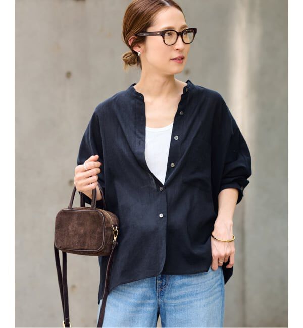 FRAMeWORK「エアリードルマンシャツ」|シャツ・ブラウス|