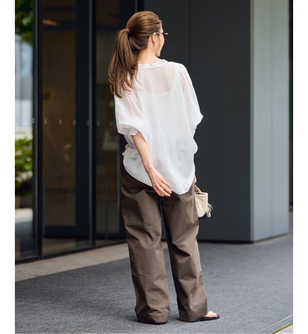 FRAMeWORK「エアリードルマンシャツ」|シャツ・ブラウス|