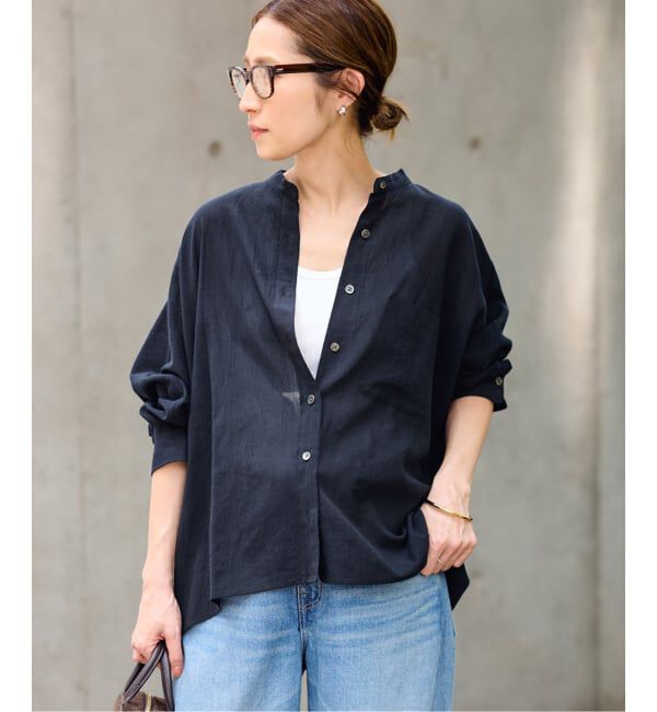 FRAMeWORK「エアリードルマンシャツ」|シャツ・ブラウス|