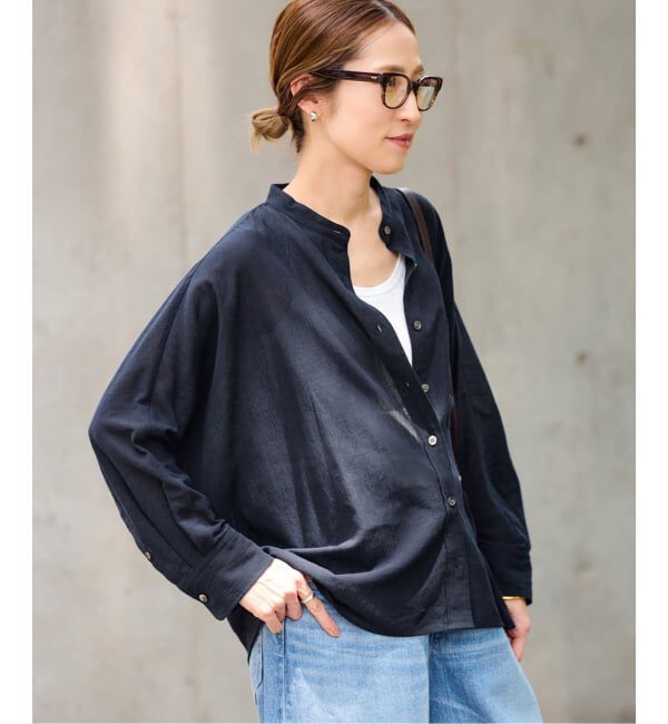 FRAMeWORK「エアリードルマンシャツ」|シャツ・ブラウス|