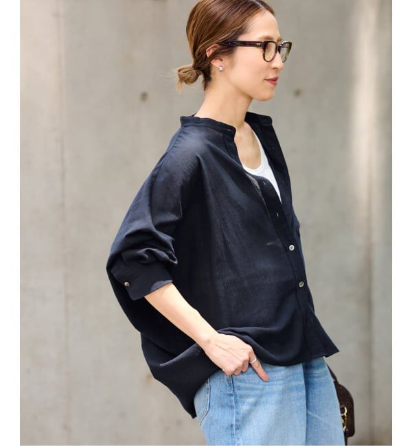 FRAMeWORK「エアリードルマンシャツ」|シャツ・ブラウス|