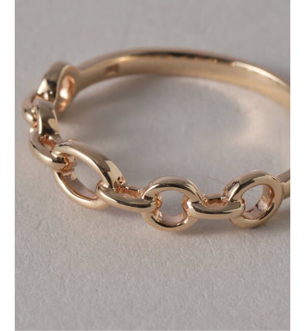 Lilas by Spick&Span「チェーンリズムリング K10」|リング|