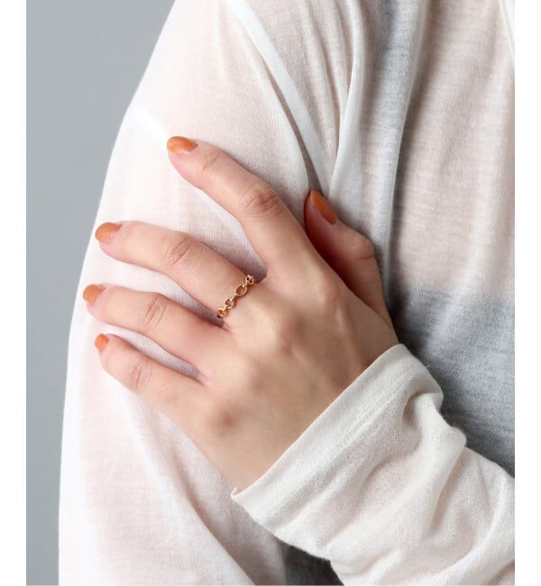 Lilas by Spick&Span「チェーンリズムリング K10」|リング|