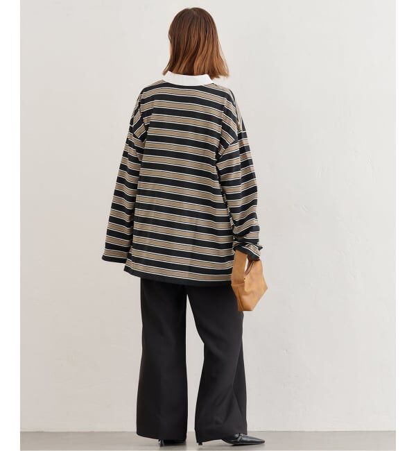 U by SPICK&SPAN「オーバーサイズポロシャツ」|Tシャツ・カットソー|