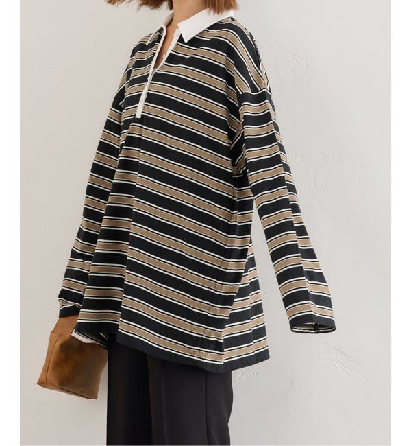 U by SPICK&SPAN「オーバーサイズポロシャツ」|Tシャツ・カットソー|