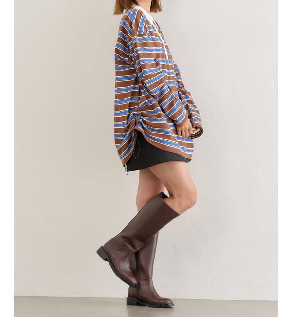 U by SPICK&SPAN「オーバーサイズポロシャツ」|Tシャツ・カットソー|