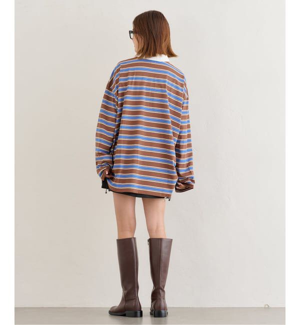 U by SPICK&SPAN「オーバーサイズポロシャツ」|Tシャツ・カットソー|