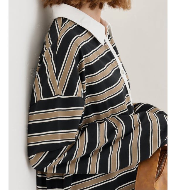 U by SPICK&SPAN「オーバーサイズポロシャツ」|Tシャツ・カットソー|