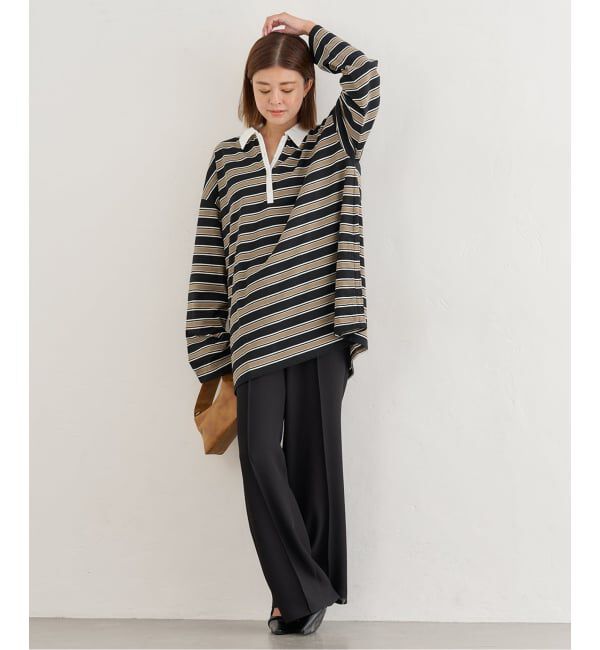 U by SPICK&SPAN「オーバーサイズポロシャツ」|Tシャツ・カットソー|