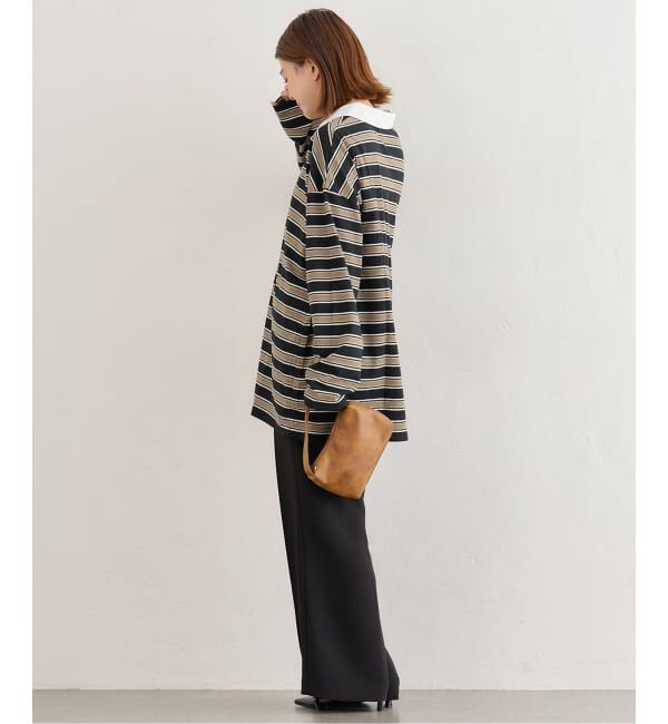 U by SPICK&SPAN「オーバーサイズポロシャツ」|Tシャツ・カットソー|