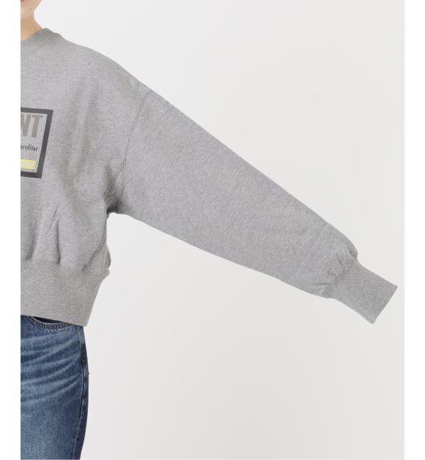 Spick and Span「La Hutte / ラ ユット 別注クロップスウェット*」|スウェット・ジャージ|