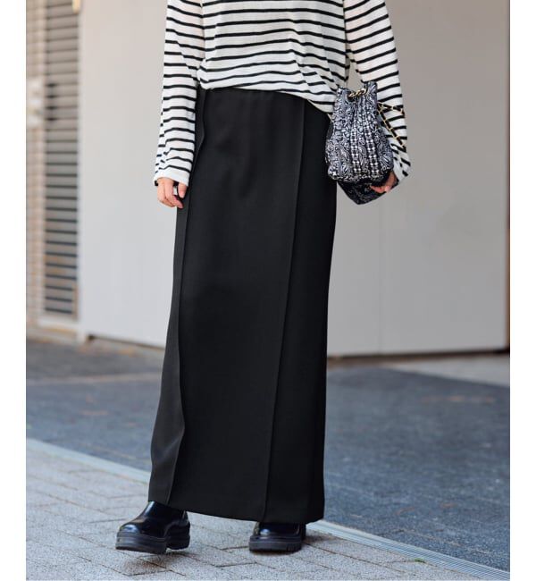 FRAMeWORK「≪手洗い可≫イージースラックススカート」|スカート|