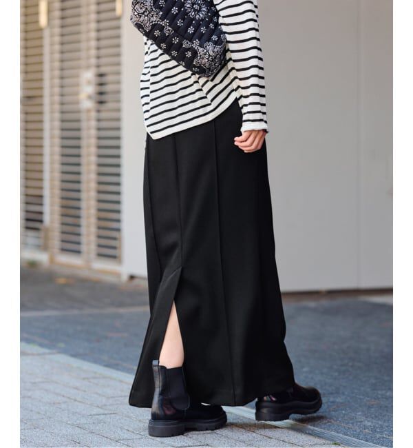 FRAMeWORK「≪手洗い可≫イージースラックススカート」|スカート|