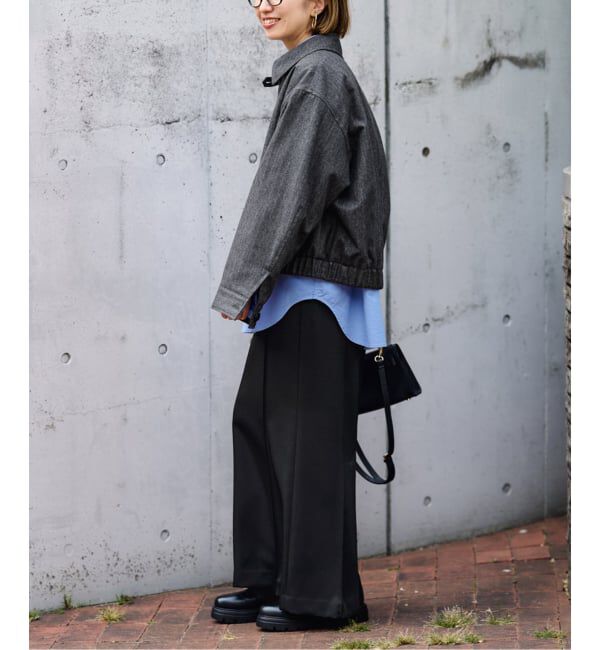 FRAMeWORK「≪手洗い可≫イージースラックススカート」|スカート|