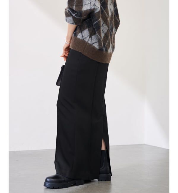 FRAMeWORK「≪手洗い可≫イージースラックススカート」|スカート|