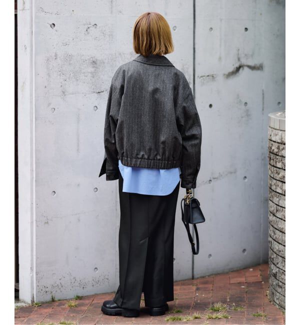 FRAMeWORK「≪手洗い可≫イージースラックススカート」|スカート|