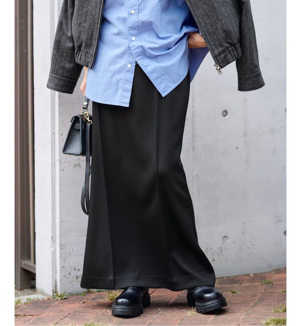 FRAMeWORK「≪手洗い可≫イージースラックススカート」|スカート|