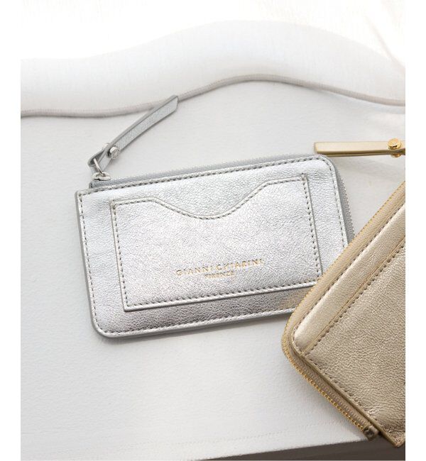  「《WEB限定》GIANNI CHIARINI/ジャン二 キアリー二  CARDWALLET」|財布|シルバー