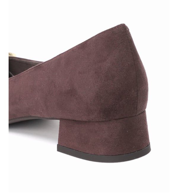  「《追加》3cmポインテッドニュアンスバックルパンプス」|パンプス|