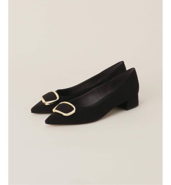  「《追加》3cmポインテッドニュアンスバックルパンプス」|パンプス|