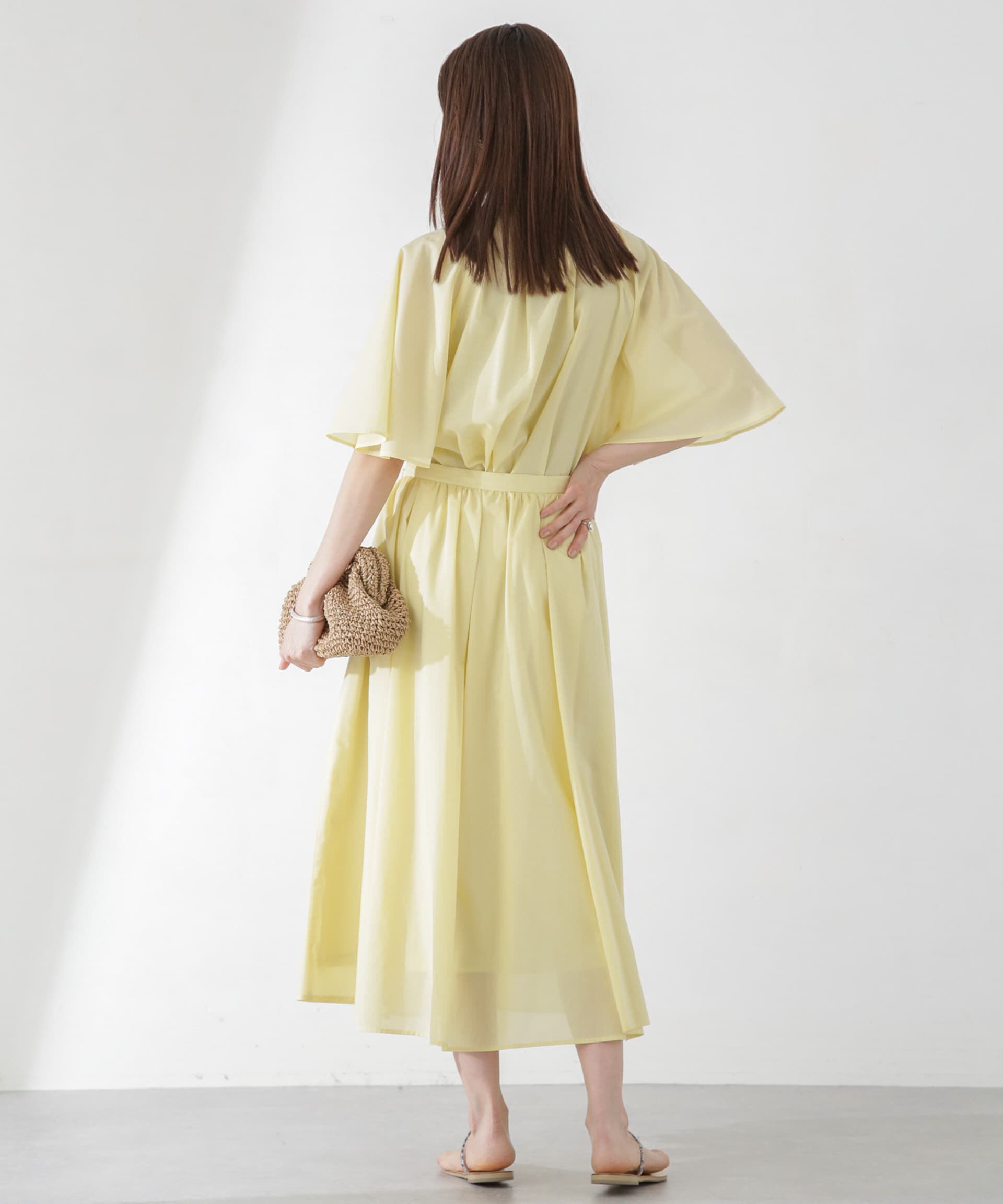 nano･universe「レオファインギャザーフレアスカート（セットアップ可）」|スカート|