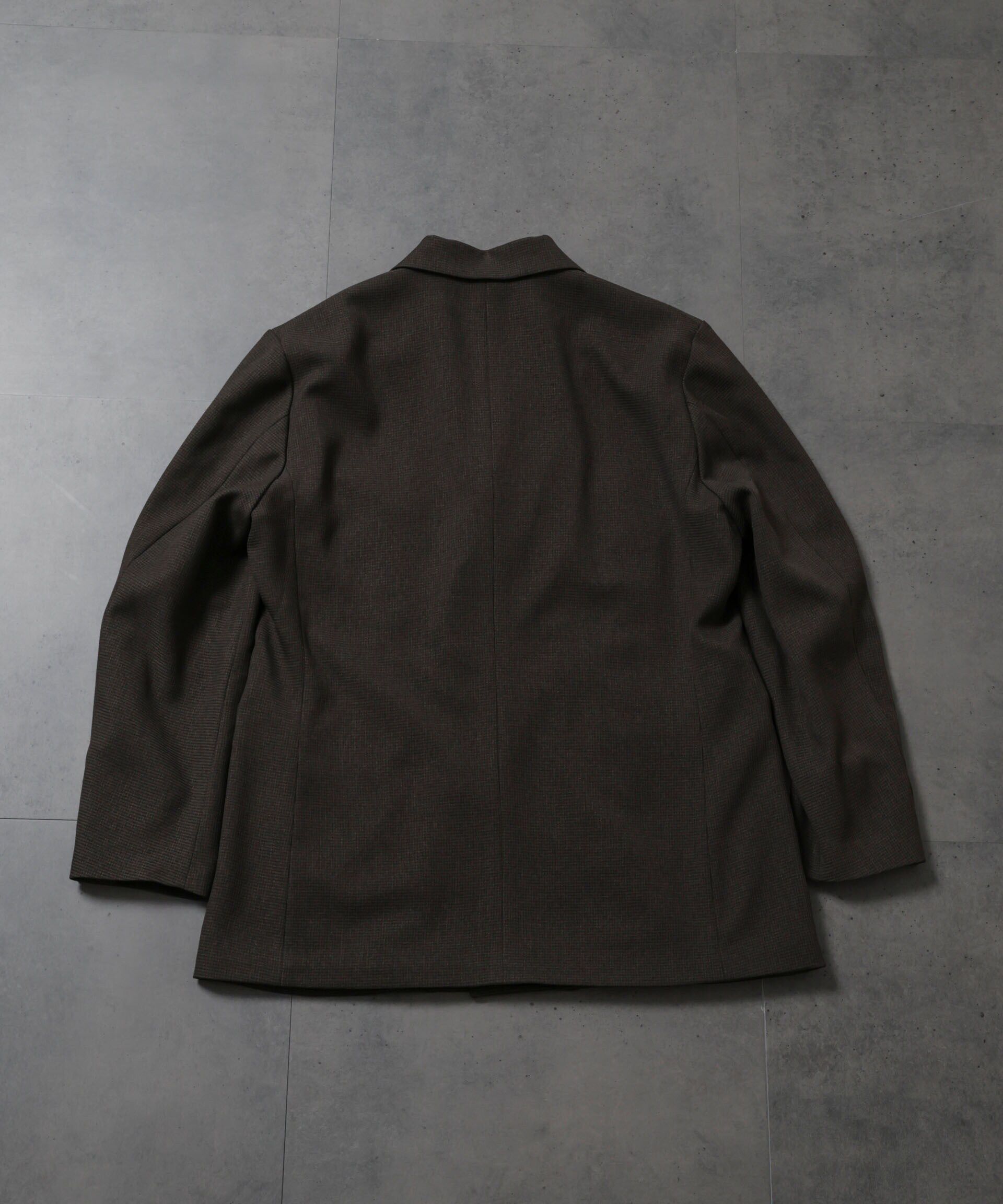 NANO universe「HOTEL PALACE(ｵﾃﾙﾊﾟﾗｽ)ﾌﾞﾗｯｼｭﾄﾞﾊｳﾝﾄﾞﾄｩｰｽﾀﾞﾌﾞ  」|テーラードジャケット|