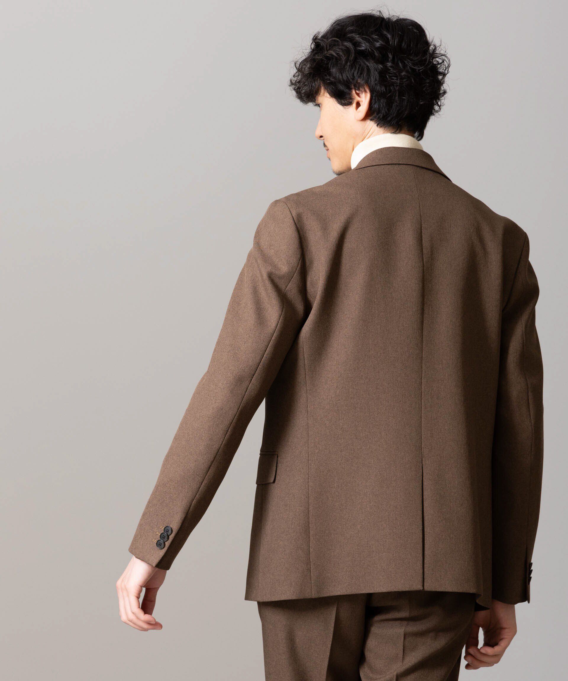 nano･universe「「Damerino」LANATEC(R)メランジツイルストレッチセットアップ」|スーツ|