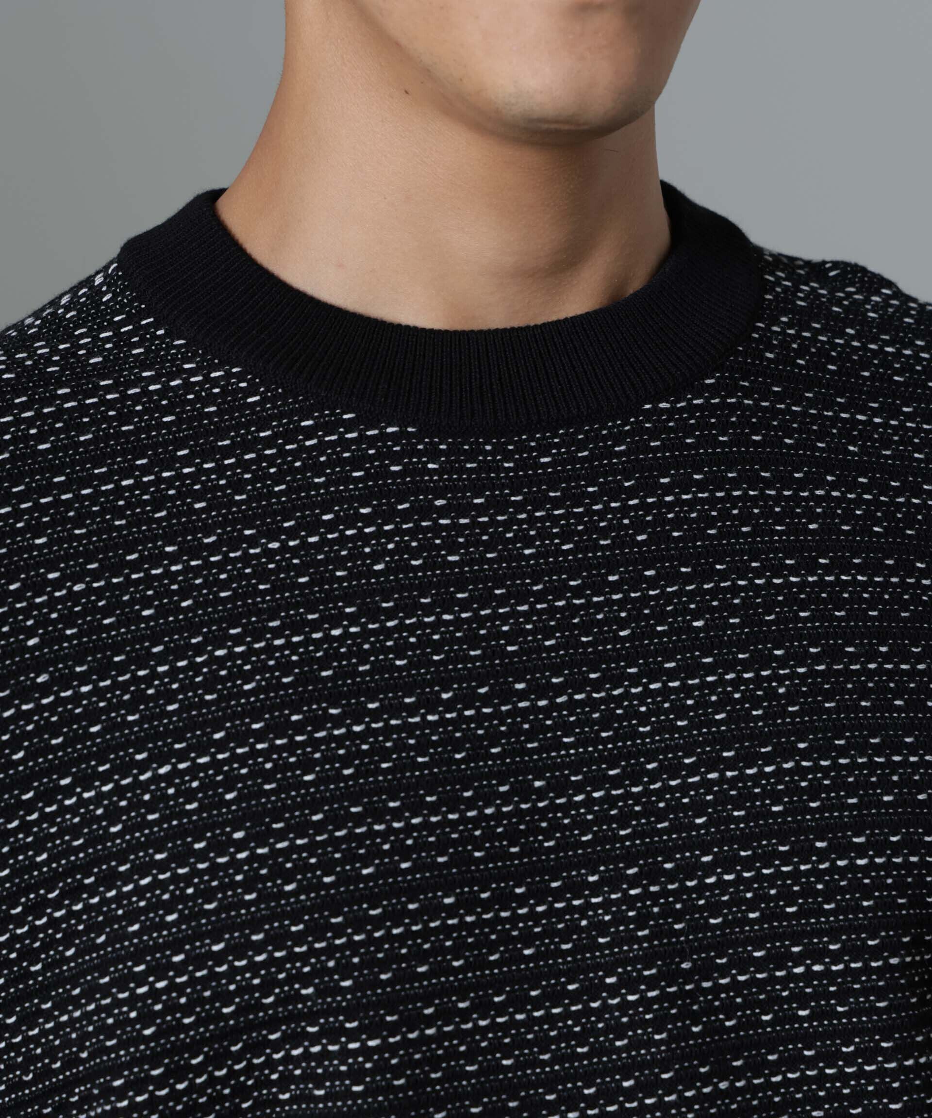 nano･universe「「NJ/CLUB」HOMESTOCK ジャガードニット」|ニット・セーター|