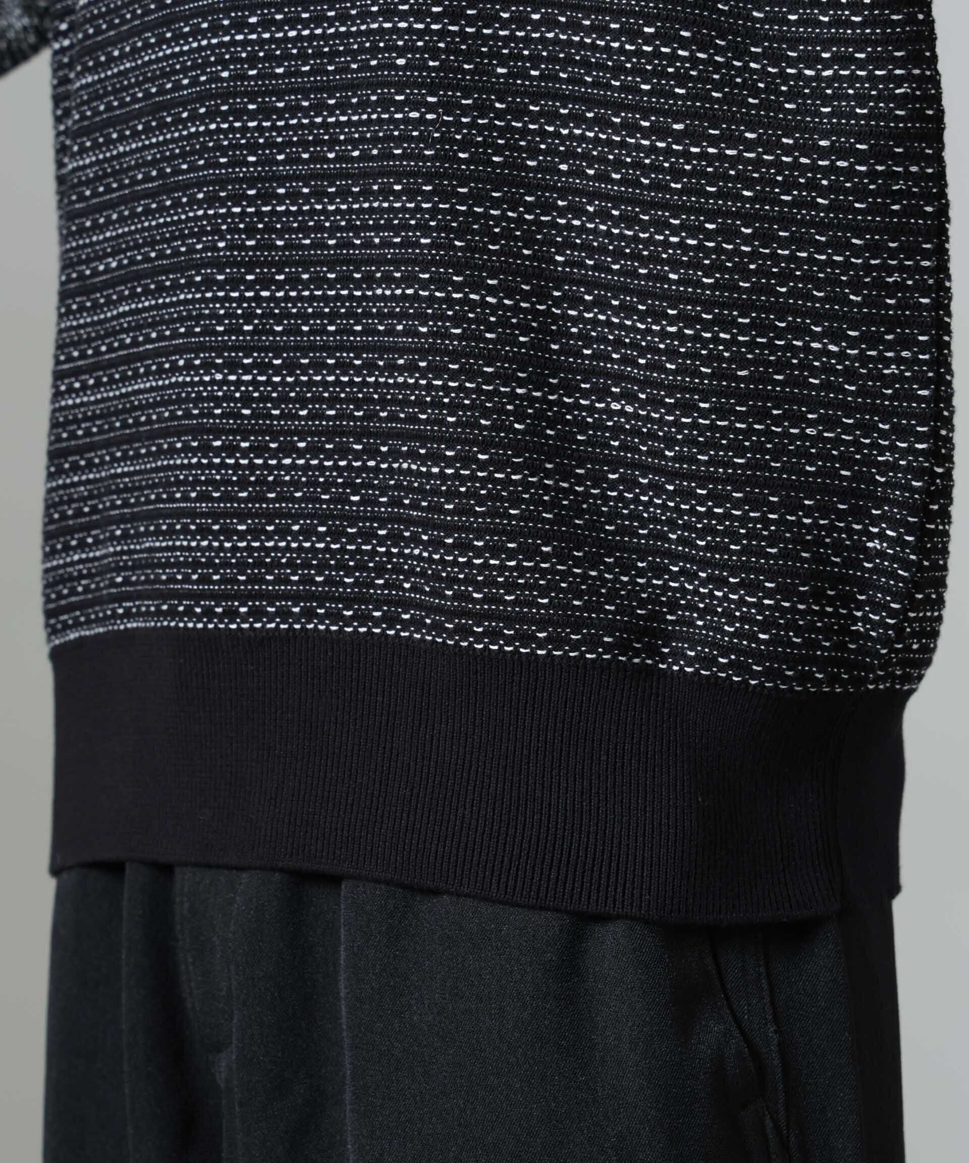 nano･universe「「NJ/CLUB」HOMESTOCK ジャガードニット」|ニット・セーター|