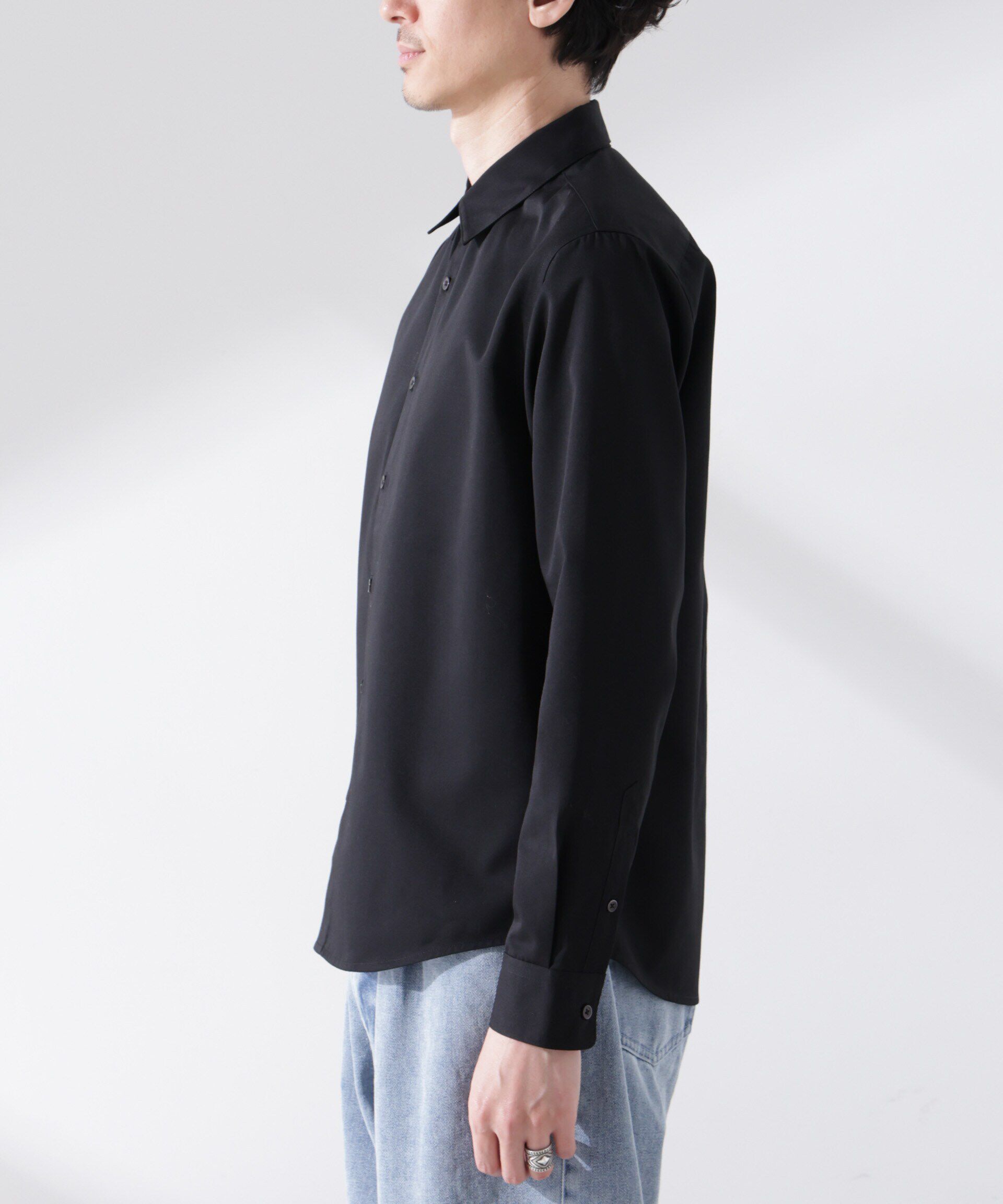 nano･universe「スタンダードレギュラーカラーシャツ/長袖」|シャツ・ブラウス|