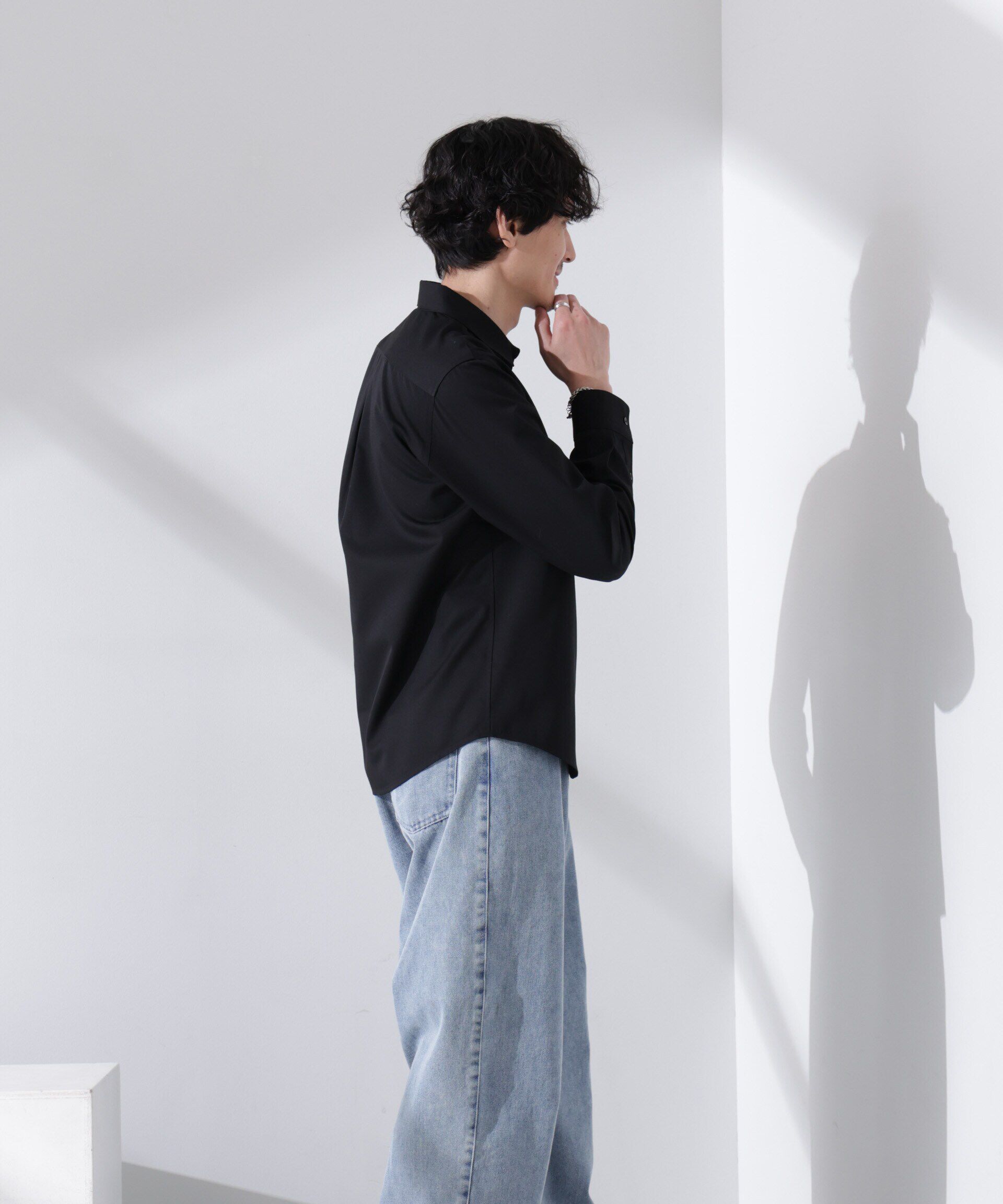 nano･universe「スタンダードレギュラーカラーシャツ/長袖」|シャツ・ブラウス|