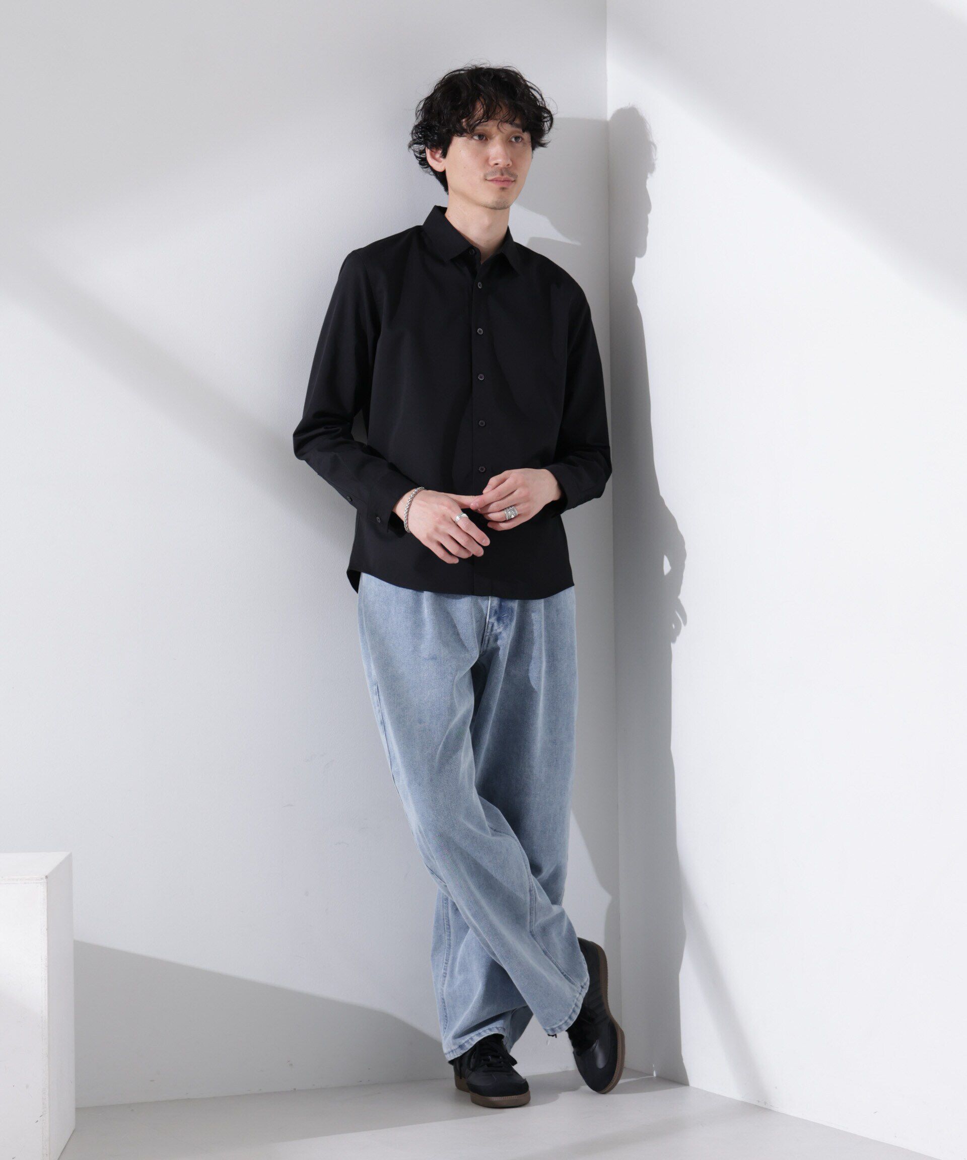 nano･universe「スタンダードレギュラーカラーシャツ/長袖」|シャツ・ブラウス|